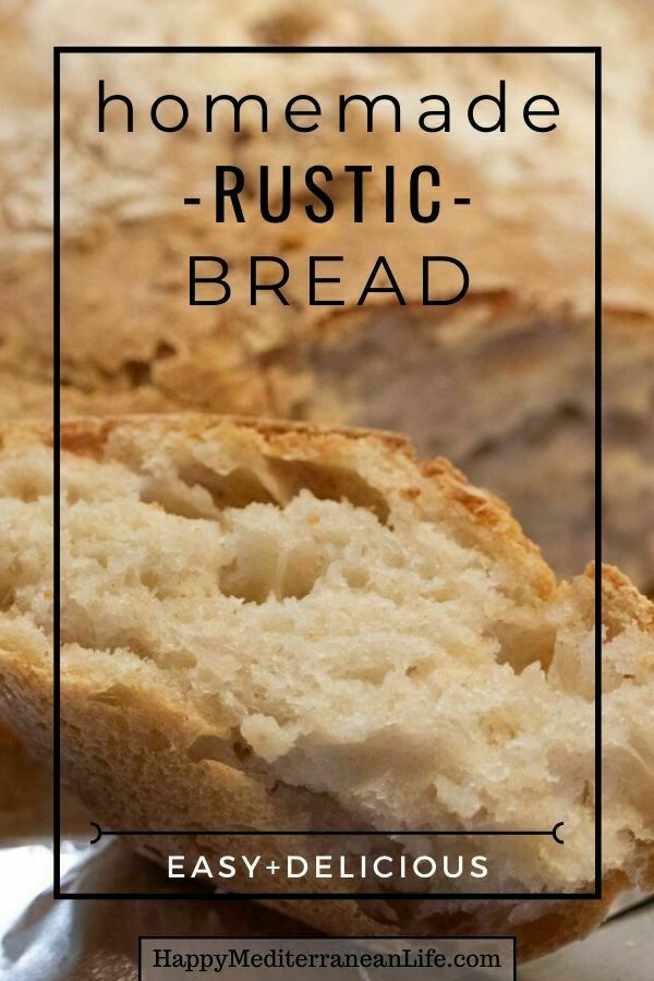 Homemade Rustic Bread Recipe