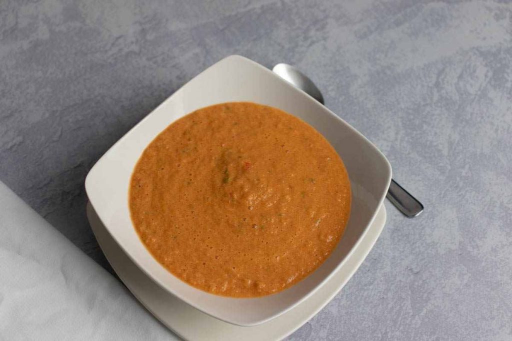bowl of authentic gazpacho angaluz